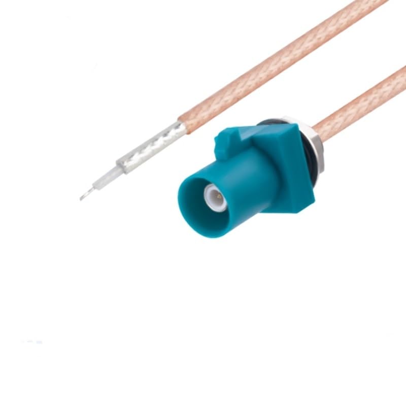1 Piece FakraJ RG316 Cable Single Connector Other end soldered 100 cm