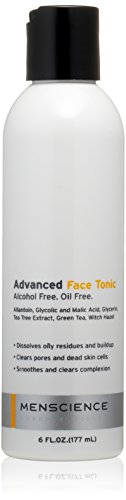 MenScience Androceuticals Advanced Face Tonic, Alcohol Free and Oil Free, 6 Fl Oz