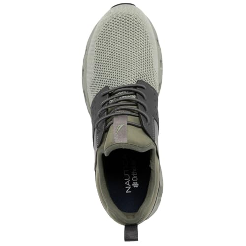 Image of Nautica Mens Running Sneakers Sport Fashion Lace-Up Athletic Soft Shoes for Gym Tennis Men - Cushioned, Breathable, Lightweight & Comfortable