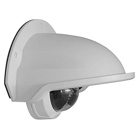 SDS DS-1250ZJ Universal Sun Rain Shade Camera Cover Shield Cover Shield for Nest/Ring/Arlo/Dome/Bullet Outdoor Camera (1 Pack, White) Cover