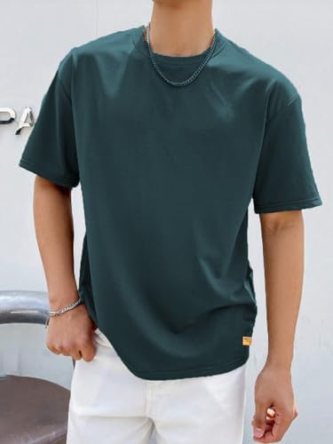 Image of Rigo Printed Oversized T-Shirts for Men | Drop Shoulder T-Shirt for Men