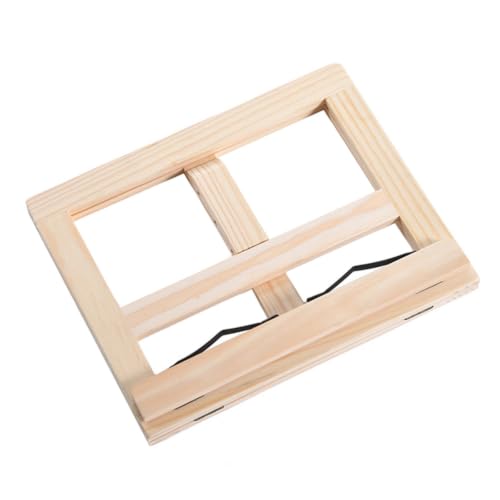 Support de lecture en bois contre les douleurs cervicales pour livres et catalogues