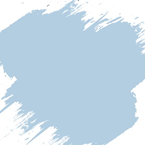 Chalk Paint for Furniture 25 fl.Oz. (750ml) + Special Chalk Paint Brush - Furniture Paint no Sanding or Priming - Chalk Finish Wood Paint - DIY Projects Home Decor & Improvement (PASTEL SKY BLUE)