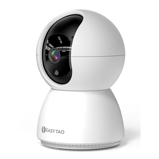 EASYTAO TV-628 Cámara de Seguridad Interior, 2K 3MP Cámara Alexa WiFi, iCSee O Tris Home App, Audio Bidireccional, Control Remoto, Detección de Movimiento, Visión Nocturna,Compatible con Alexa