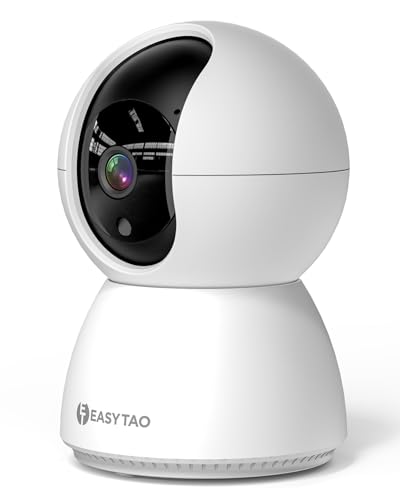 Catálogo de Costo de Camaras de Seguridad disponible en línea. 42 E T EASYTAO TV-628 Cámara de Seguridad Interior, 2K 3MP Cámara Alexa WiFi, iCSee O Tris Home App, Audio Bidireccional, Control Remoto, Detección de Movimiento, Visión...