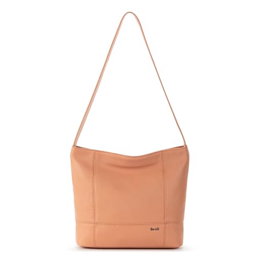 Image of The Sak De Young Leather Hobo Bag - Shoulder Purse with Zipper Pocket