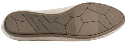 Image of Skechers Womens Cleo 2.0 - Love Spell Scalloped Knit Skimmer Flats with Air-Cooled Memory Foam