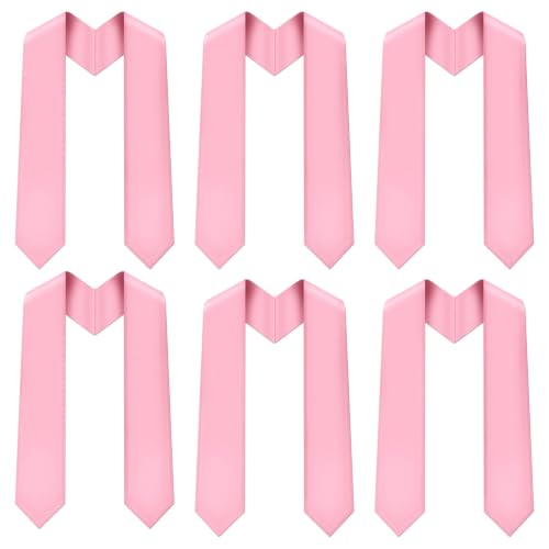 Image of Plain Graduation Stole Sash 60 Inch Unisex Adults Solid