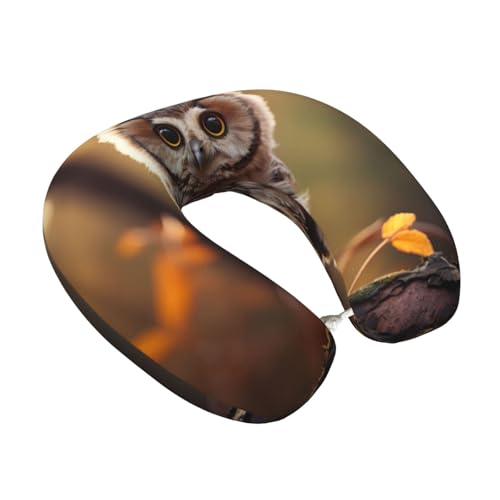 Almohada De Viaje De Espuma Viscoelástica Negra miniatura 2