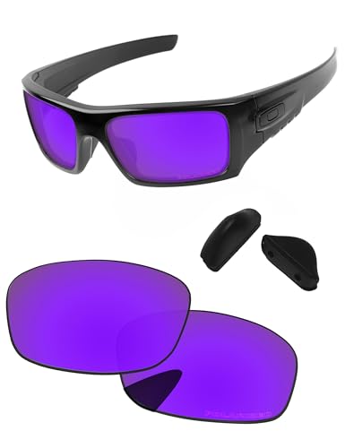 Image of Replacement Lenses & Nosepads for Oakley Si Ballistic Det Cord OO9253 61mm - Precision Fit, UV & Impact Resistant