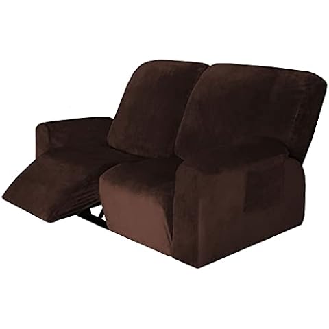 Funda Reclinable para 2 plazas con Bolsillo Lateral Cover