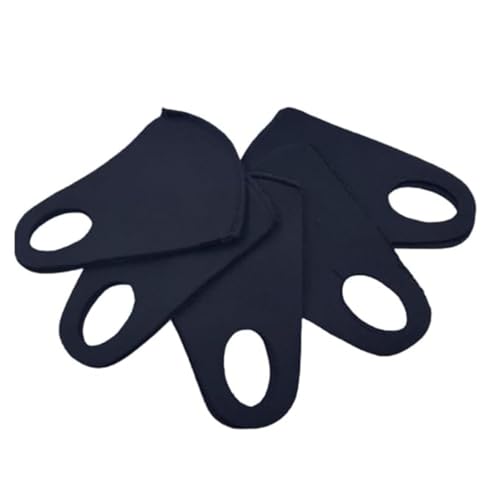 Image of Black Cotton Face Mask Reusable: Super Soft Washable Cover for Protection against Dust and Airborne Particles for Men /Women /Unisex Adults.