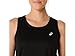 ASICS Women's Silver Tank Running Apparel, L, Performance Black