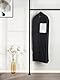 WENKO Kleidersack Deep Black Jumbo XXL - Kleiderhülle, Polyethylen-Vinylacetat, 60 x 135 x 12 cm, Schwarz
