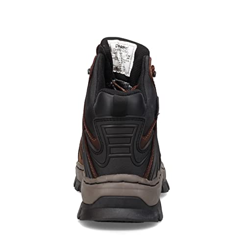 DieHard Squire Men's Work Boots, Waterproof, Composite Toe, Brown Leather Hiking Style4