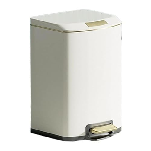 Cubo de basura cocina papelera baño hogar acero inoxidable 2