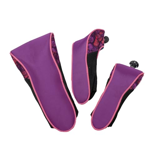 Couvre-club de golf pour driver bois et hybride motif Butterfly Wings