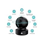 Kasa Smart Indoor Pan-Tilt Home Security Camera, 1080p HD Dog Camera w/Night Vision, Motion Detection for Baby & Pet Monitor, Cloud & SD Card Storage, Works w/ Alexa & Google Home, 2.4G WiFi (EC71) - Image 2