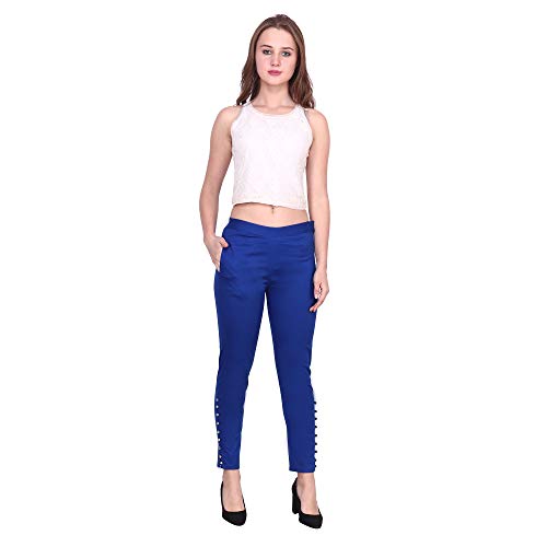 Image of POPWINGS Women's Relaxed Fit Trousers