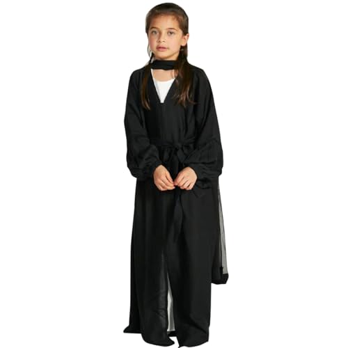 Abaya fille boutonnée en avant résout le habillage rapide au quotidien