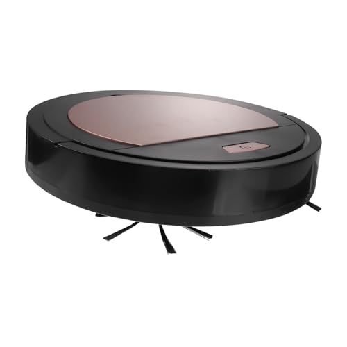 HOLIDYOYO 1 Pc Robot Limpiador casero Robot de Barrido robótica Aspirador Robot Conga Robot Aspirador Limpiador Coche Limpiador de Autos Robot trapeador de Pisos Black