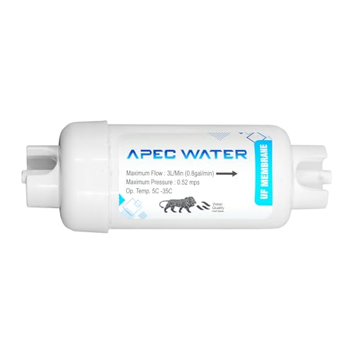 Image of Apec Water Ro Service Water Filter Kit of Carbon and Sedement Filter, 80 GPD Membrane, Mineral, UF Membrarane for All Type of Water Supply