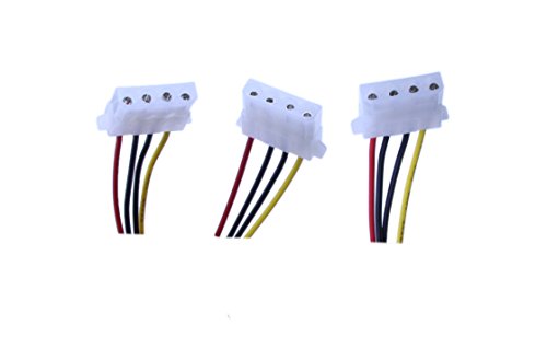 Cable divisor de energía Molex 4 pines 2 unidades miniatura 5