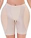MINIDORA Damen Miederpants Nahtlos Figurformende Knickers mit Abnehmbare Pads Shapewear Butt Lifter Unterwäsche (Mittlere Beige, L)