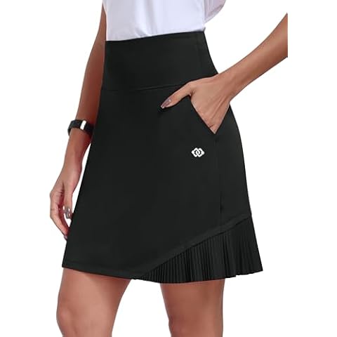 MoFiz Pleated Tennis Skirts Womens Golf Skorts Cover