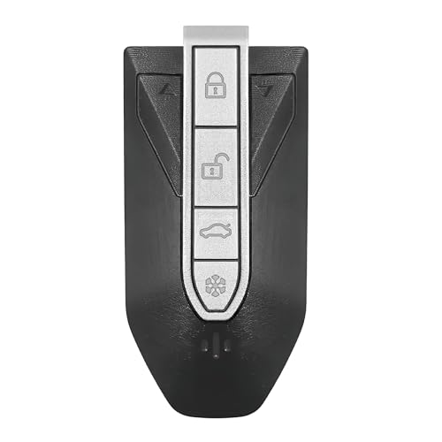 Image of REWOP Metal Black Car Key Protective Shockproof Cover /Case and Keychain Compatible with Mahindra BE 6, XEV 9e / 9s EV, XUV 7XO Smart Key