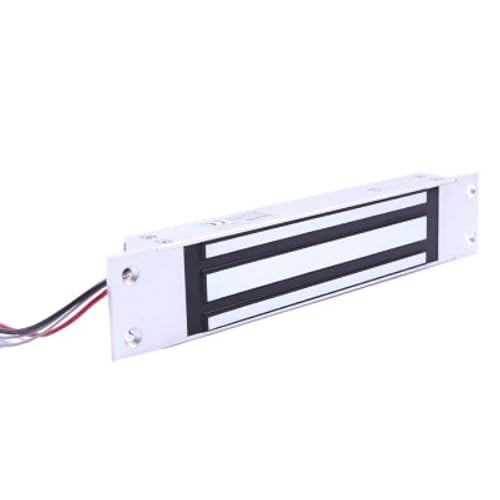 Slimline Mortice Magnetic Lock MagLock 350kg Security Gate Access Control DC12V