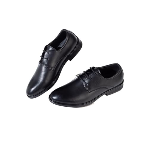 Leather Shoes Men's Leather Spring and Summer Formal Shoes Business Casual Men's Shoes Youth Comfortable Soft Bottom Breathable Wedding Shoes(44)2