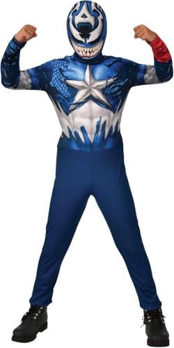 Rubies - Avengers ufficiale - Costume entry-level Captain America venomizzato 5-8 anni