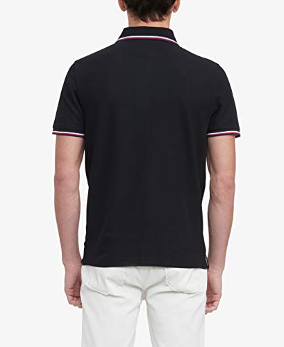 Image of Tommy Hilfiger Men's Short Sleeve Moisture Wicking Stretch Polo Shirt With Quick Dry + Uv Protection