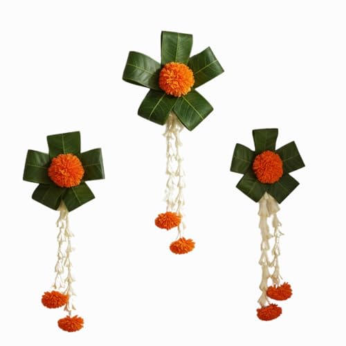 PlantaZee Artificial Mango Leaf Toran | Reusable Door Hanging Gar...