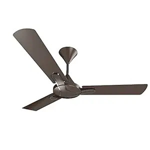 Crompton High Speed Gianna 1200mm (48 inch) Ceiling Fan (Walnut Brown), Pack of 1