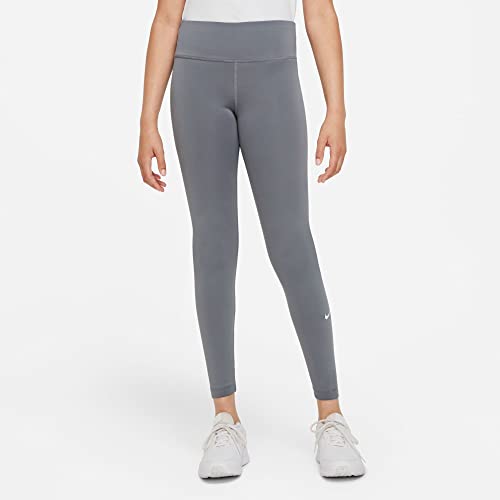 Nike Girl's One Leggings Gray2