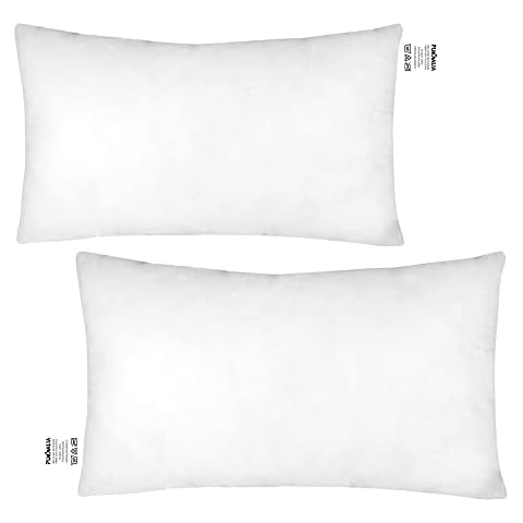 Pukalia Relleno Cojín 40x60 2 Unidades Antiácaros Extra Densidad Cover