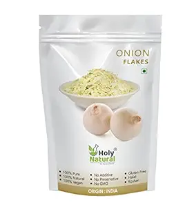 Holy Natural Onion Flakes (1kg), Pyaaz, Crispy & Crunchy, Make For Gravies, Biryani, Soup, Stew, Curries, Dal, Pizza & Salad, Spice and Delicious Flakes.