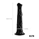 30cm Sex Machine Aufsatz,Silikon Black Pferde Dildo Maschine Mit Quick Air Connector,Sexmaschine Aufsatz Für Die Frau Männer