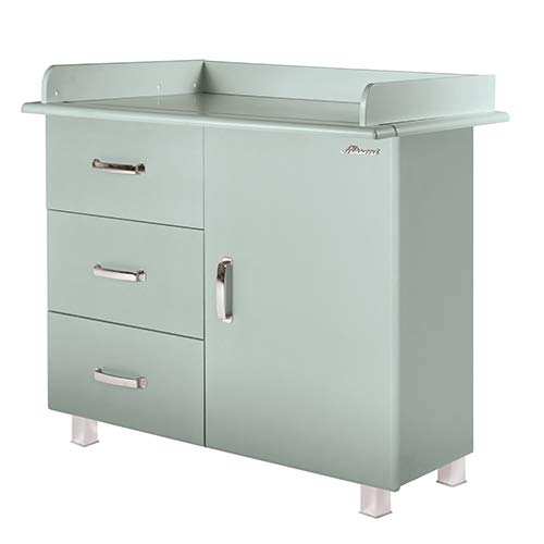 Table à langer bois Phoenix Miami commode bébé menthe
