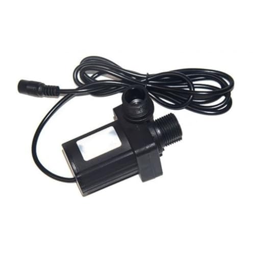 Tidevib 24V Brushless DC Submersible Water Pump for High Lift up to 8m, 960L/H Flow Rate, IPX8 Waterproof and Quiet Operation for Aquarium, Fountain, Irrigation 35x35x22cm 210D