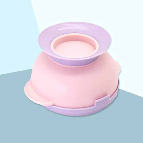 Toyvian 3 Pcs Silicone SucÃ§Ã£o Tigela de AlimentaÃ§Ã£o Do BebÃª Ficar Colocar Tigelas Ã  Prova de D
