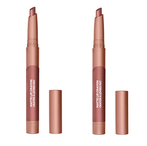 Pack Of 2 L'oreal Paris Infallible Matte Lip Crayon, Lavender Honey # 513 #TOP3