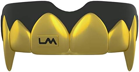 Loudmouth Sports Mouth Guard | 3D Vampire Fangs Adult & Youth Mouth Guard | Boil & Bite Mouthguard for Football, Basketball, Hockey, MMA, Boxing, Lacrosse & More
