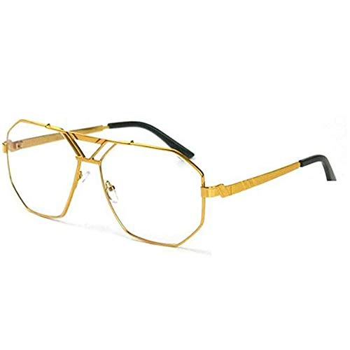 mincl/ 2021 Fashion Style Square transparent Sunglasses Unisex Vintage Oversized Glasses