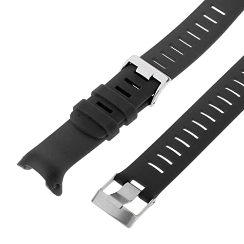 Silicona para relojes D4 negra con alta flexibilidad y diseño elegante 2