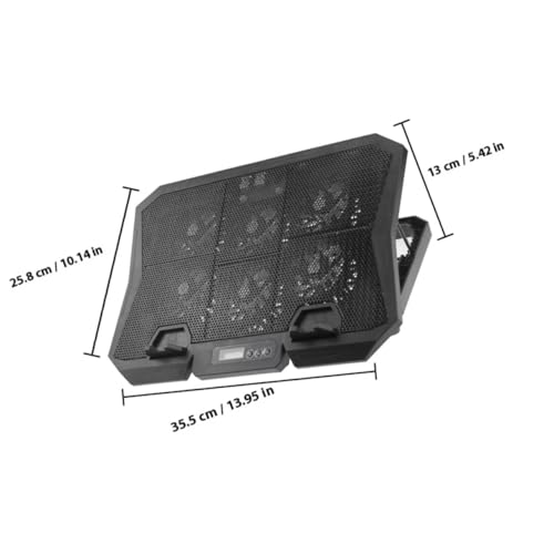 Base refrigerante para laptop Vaguelly 15.6" con 6 ventiladores miniatura 2