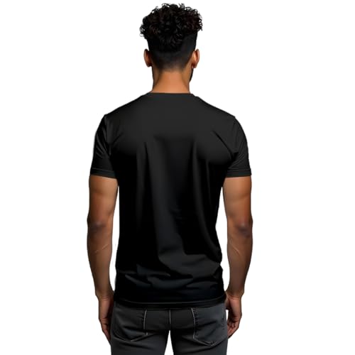 Image of Love Hand Gesture Black Printed Tshirt for Men Men's Black T-Shirt |Men?s Fashion Printed Tshirt |Unique Graphic Tee