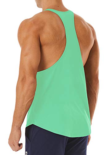 Image of Men's Workout Quick Dry Soft Gym Bodybuilding Stringer Tank Tops